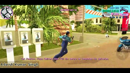 GTA Vice City:10th Anniversary In 2021 | Mission:06 | Road Kill | Full Gameplay In Hindi | Adarsh Kumar Singh|