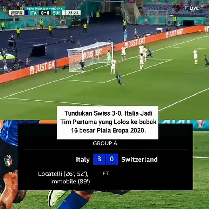 Italy3⃣ vs0⃣ switzerland