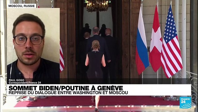 Sommet Biden-Poutine : comment est perçue la rencontre à Moscou ?