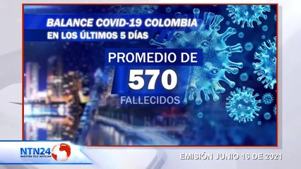 Avanza la vacunación contra el covid-19 en Colombia en medio del pico más letal de la pandemia