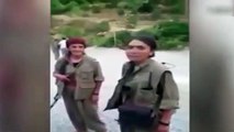 Halk PKK'lılara cevabını verdi