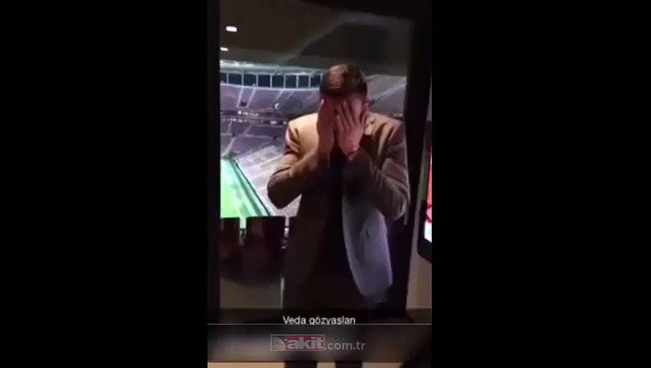 Burak Yılmaz'ın gözyaşları