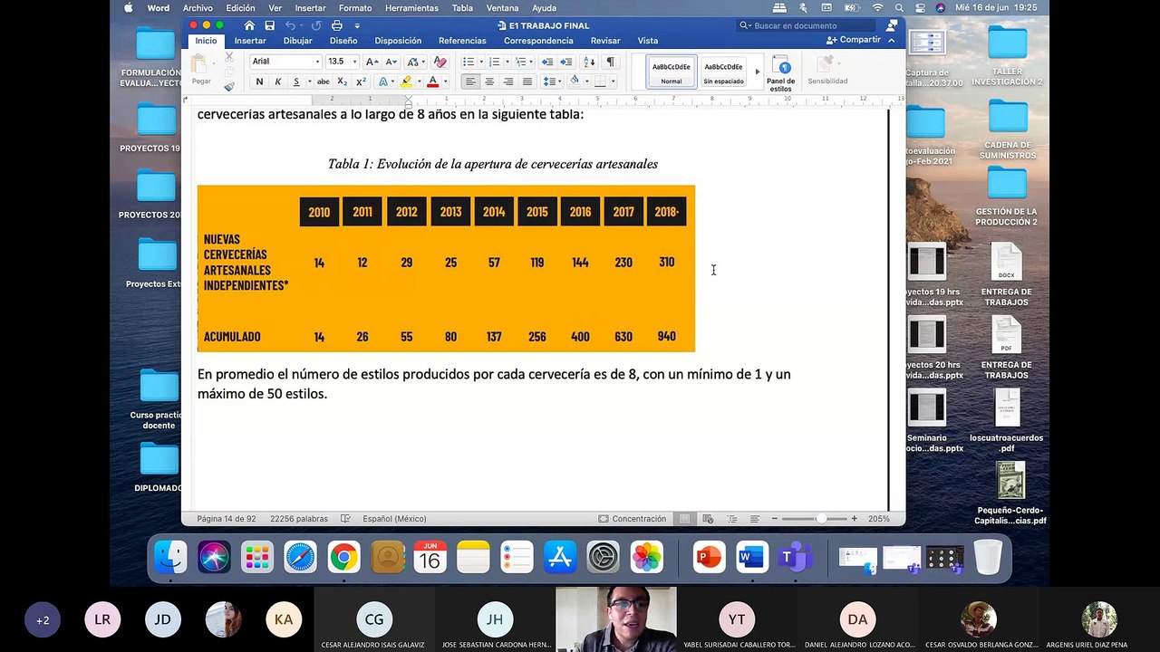 Proyectos 19hrs: Documento Final