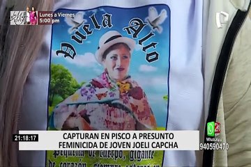 Cae en Ica sujeto que estaría detrás de la muerte de su expareja