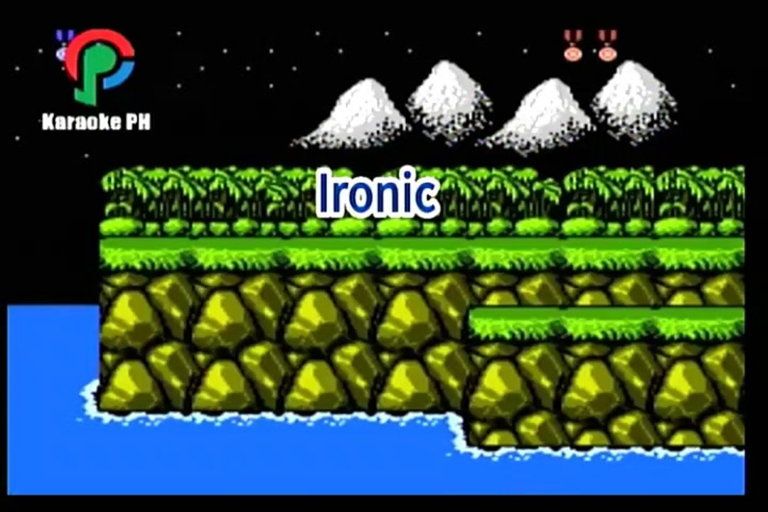 Alanis Morisette Ironic Karaoke video Dailymotion