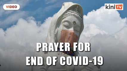 Giant Buddhist goddess in Japan gets face mask to pray for end of Covid-19k