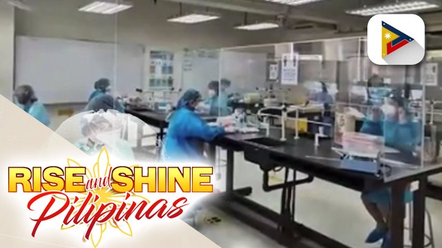 Limited face-to-face classes sa NU Department of Medical Technology, nagsimula na; nasa 47 MedTech students, lumahok sa limited face-to-face classes