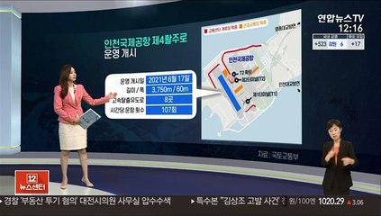 [센터뉴스] 인천공항 제4활주로 공사 마무리…운영 시작 外