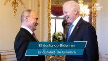 Biden confunde a Putin con Donald Trump durante encuentro
