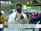 Arribaron a Venezuela 88 connacionales a través del Plan Vuelta a la Patria