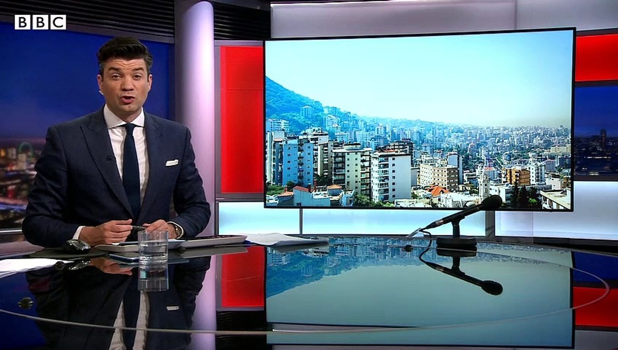 Wingsuit flyers see the sights of Lebanon