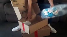UNBOXING ADIDAS SOCCER BALLS ANNIVERSARY UCL CLUB 2021 (TIME LAPSE)