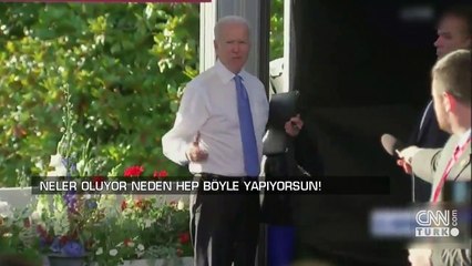 Biden önce azarladı, sonra özür diledi