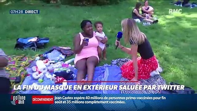#Magnien, la chronique des réseaux sociaux : La fin du masque en extérieur saluée par Twitter - 17/06