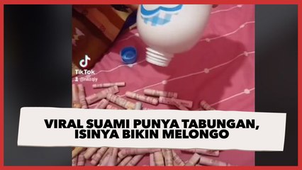 Viral Suami Punya Tabungan Rahasia, Pas Dibongkar Istri Isinya Bikin Melongo