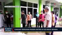 Ganjar Temukan Pasien Antre di IGD RSUD Jepara