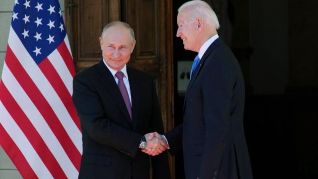 World News: Biden and Putin shake hands in Geneva