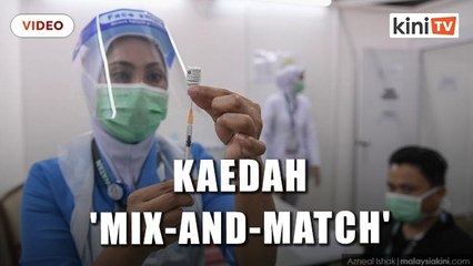Kaedah AstraZeneca dos pertama, Pfizer dos kedua dipertimbang - Khairy
