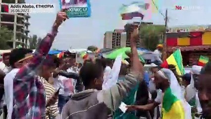 شاهد: حملة انتخابية للمعارضة الإثيوبية في شوارع أديس أبابا