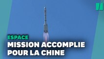 Le décollage de la fusée Longue-Marche 2F vers la station chinoise s'est bien passé