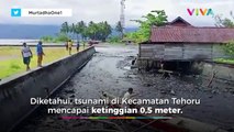 Maluku Tengah Dilanda Tsunami Usai Gempa