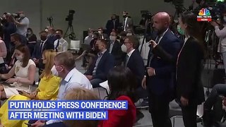 Putin Holds Press Conference After Meeting With Biden | Nbc News