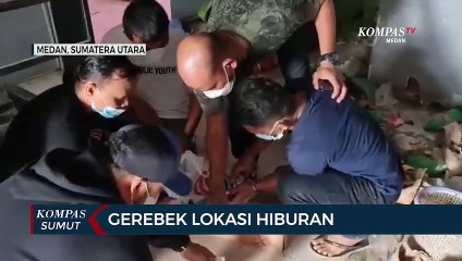 Polisi Kembali Gerebek Lokasi Hiburan yang Membandel di Medan