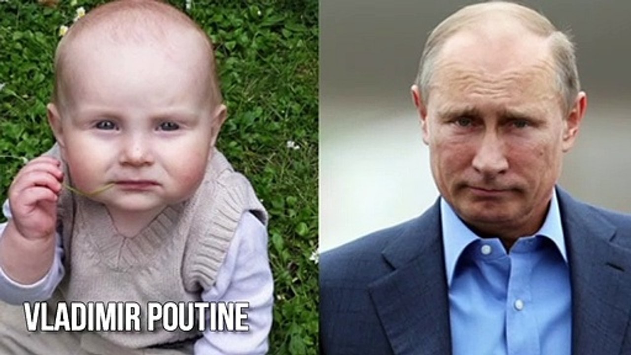 Ces bébés qui ressemblent comme deux gouttes d'eau à des célébrités