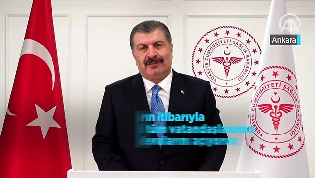 Sağlık Bakanı Koca: Yarın itibarıyla 35 yaş üzerindeki tüm vatandaşlarımız için de aşı randevularını açıyoruz