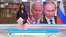 Biden and Putin meet in Geneva amid tensions