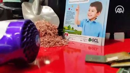 Geri dönüşen elektronik atıklar otizmli çocuklara umut oluyor