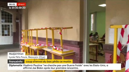 Jour J pour le bac 2021, avec l'épreuve de philo aménagée