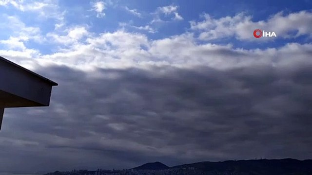 UFO sanıldı, meteoroloji balonu çıktı