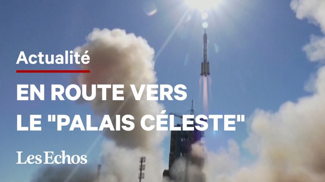 La Chine envoie 3 astronautes vers sa station spatiale