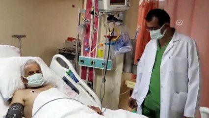 RİZE - 88 yaşındaki hasta 'başparmak anjiyografi' operasyonuyla sağlığına kavuştu