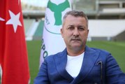Giresunspor Kulübü Başkanı Hakan Karaahmet'in hedefi Süper Lig'de kalıcı olmak