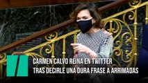 Carmen Calvo reina en Twitter tras decirle una dura frase a Arrimadas