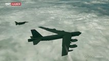 Tük F-16'ları ABD'nin B-52 uçaklarına refakat etti