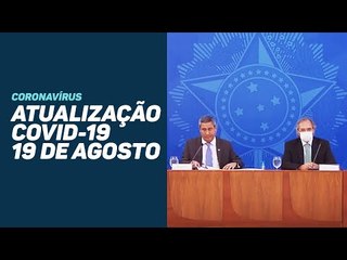 AO VIVO - Confira a coletiva do Planalto neste 19 de agosto sobre a COVID-19