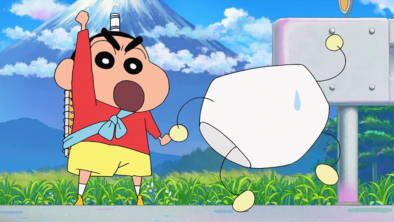 Shin Chan Crash Königreich Kritzel und fast vier Helden - Trailer (Deutsch) HD