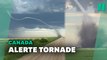 Les images de cette tornade impressionnante qui s'est formée au Canada