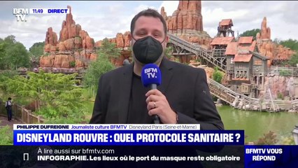 Le masque est-il obligatoire à Disneyland Paris ? BFMTV répond à vos questions
