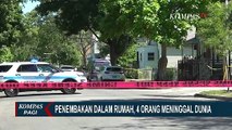 Penembakan dalam Rumah di Chicago AS Tewaskan 4 Orang, Diduga Akibat Pertikaian Keluarga