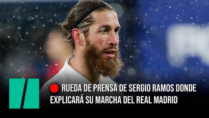 Rueda de prensa de Sergio Ramos donde explicará su marcha del Real Madrid