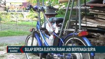 Ide Keren Sulap Sepeda Elektrik Rusak Jadi Sepeda Bertenaga Surya, Lebih Ramah Lingkungan!