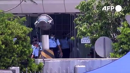 Hongkong: Razzia bei Peking-kritischer Zeitung