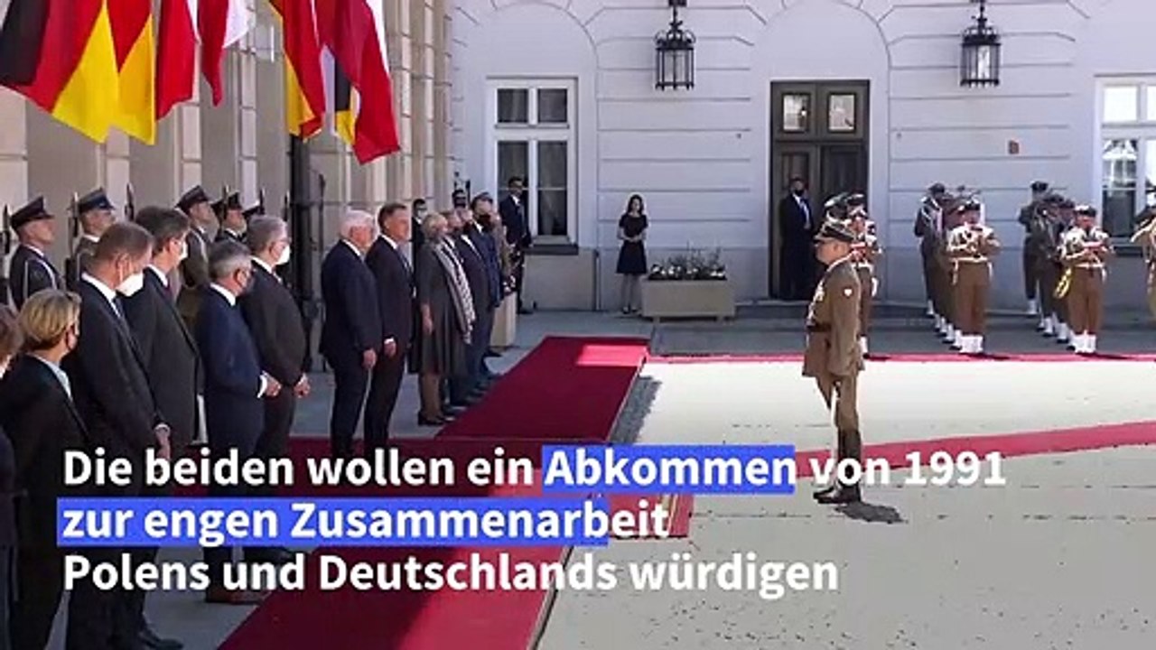 Steinmeier zu offiziellem Besuch in Warschau