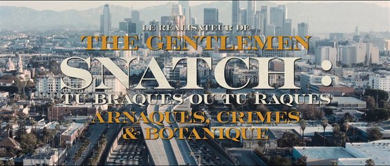 UN HOMME EN COLERE - Redband trailer VF