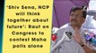 ‘Shiv Sena, NCP will think together about future’: Raut on Congress contesting Maharashtra polls alone