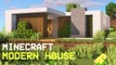 Minecraft _ How to build a Modern Survival House _ Tutorial